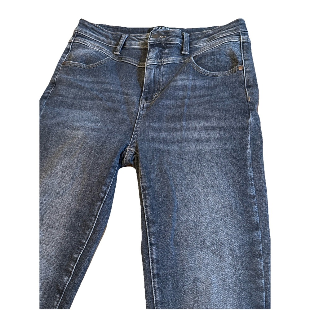 Judy Blue‎ Skinny Fit Jeans Women's Size 11 / 30 Faded Blue High Rise JB88287